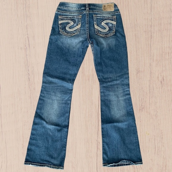 Silver Jeans Tuesday Boot cut 29x31 Medium Wash - Picture 4 of 13